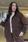 Mercer Soft Twill Jacket Mahogany 